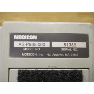 Modicon AS-P965-000 Data Panel Keypad P965 - Used