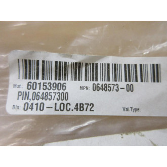 0648573-00 Pin 064857300 (Pack of 3)
