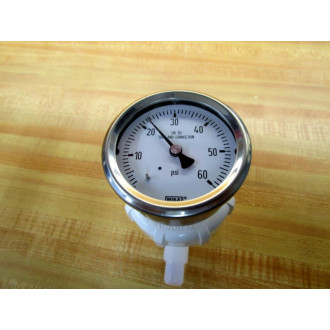 Fluoroware IGP-02-000-1 Diaphragm Valve WGauge 997224 - New No Box