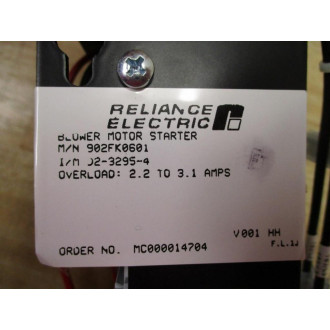 ABBReliance 902FK0601 Flexpak 3000 Blower Motor Starter Kit