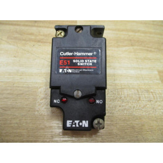 Cutler Hammer E51SCN Eaton Solid State Switch E51 - Used