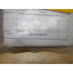 Siemens 18-669-246-597 Contactor Rectifier Kit 18669246597