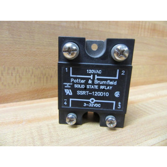 Potter & Brumfield SSRT-120D10 Solid State Relay SSRT120D10 - New No Box