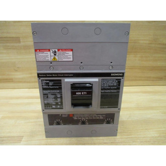 Siemens LXD63H600L 600 AMP Circuit Breaker LXD63H600