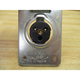 Russellstoll 8003N Ever-Lok Female Receptacle - Used
