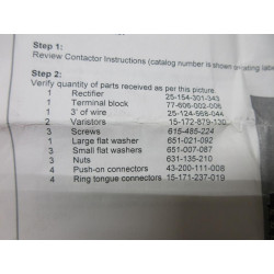 Siemens 18-669-246-597 Contactor Rectifier Kit 18669246597