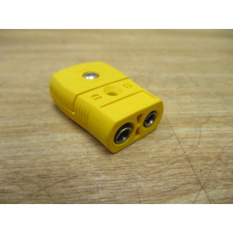 25MW-401-210 Thermocouples Connectors 25MW401210 Yellow Female (Pack of 5) - New No Box