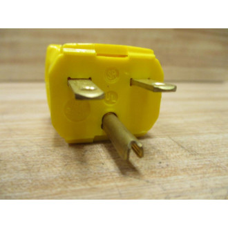 Hubbell HBL5666VY Power Entry Plug (Pack of 4) - New No Box