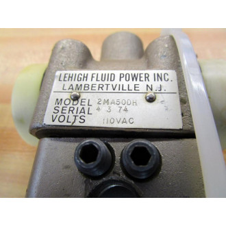 Lehigh Fluid Power 2MA50DH Pneumatic Slide Valve Body - Used