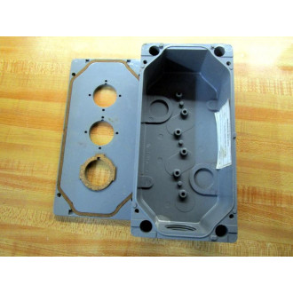 Cutler Hammer 10250TN35 Pushbutton Enclosure 10250T - Used