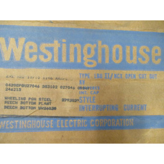 Westinghouse LBU II Outdoor Fuse Cutout LBUII
