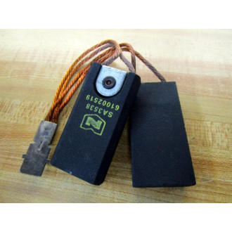 National Carbon SA3538 Carbon Brush 61002519 (Pack of 6) - New No Box