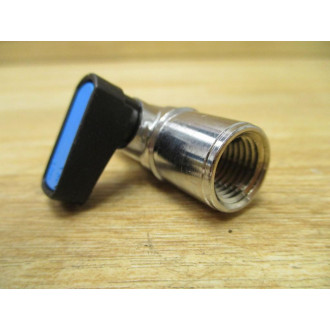 Alpha 86310-04-04 Mini Ball Valve Fitting 310PPNI-4B (Pack of 5)