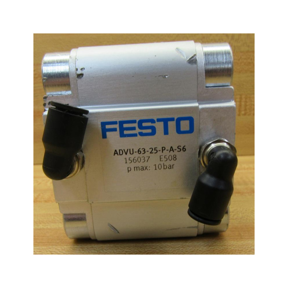 Festo ADVU-63-25-P-A-S6 Cylinder ADVU6325PAS6 - Used