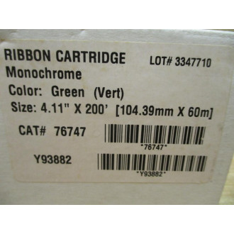 Brady 76747 Ribbon Cartridge