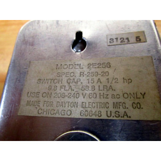 Dayton 2E256 Timer - Used