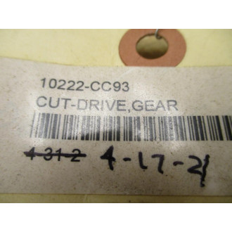 10222-CC93 Cut-Drive Gear 10222CC93 - New No Box