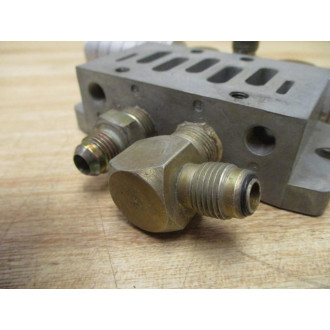 Parker ES37MB Exhaust Silencer 2 Silencers W Port - Used