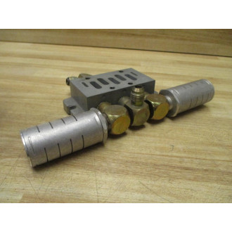 Parker ES37MB Exhaust Silencer 2 Silencers W Port - Used