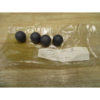 11000-21 Buna Ball 1100021 (Pack of 4)