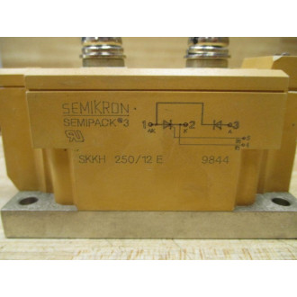 Semikron SKKH 25012E Thyristor Module SKKH25012E - Used