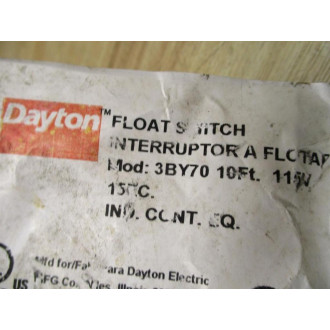 Dayton 3BY70 Float Switch - Used