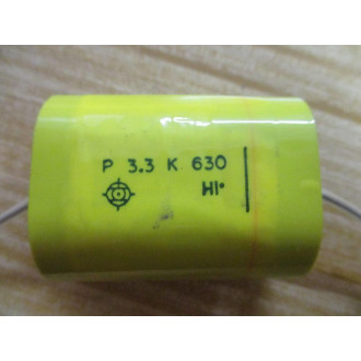 Hitachi P 3.3 K 630 Capacitor P3.3K630 P33K630 Mounted - New No Box