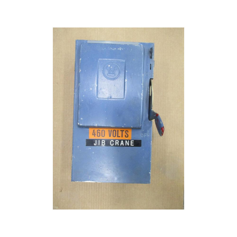Westinghouse AJ-627 Heavy Duty Safety Switch AJ627 - Used
