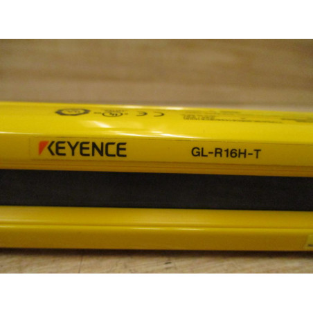 Gl R16h Keyence GL-R16H-T Safety Light Curtain GLR16HT - Used