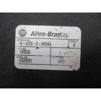 Allen Bradley N-4220-2-H00AA Brushless Servo Motor 193530 - Used