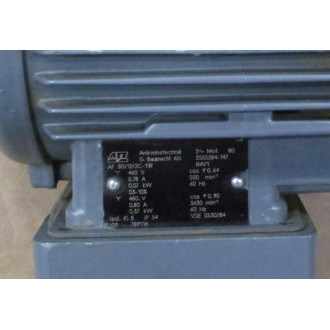 Antriebstechnik AF 80122C-11R Motor 3555284-147 - Used