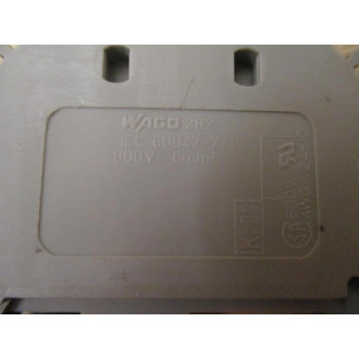 Wago 282-101 Terminal Block 282 (Pack of 55) - Used