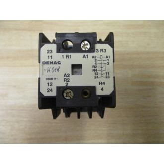 Mannesmann Dematic AG DSUB 111 Demag Contactor DSUB111 Missing Terminal Screw - Used