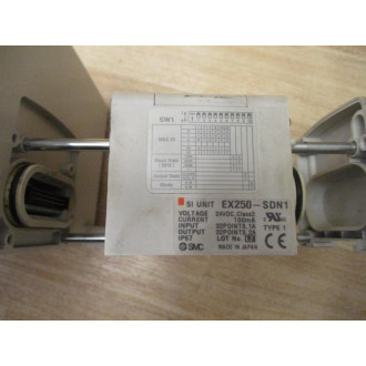 SMC EX250-SDN1 SI Devicenet Unit & Manifold Base EX250 - Used