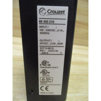 Crouzet 89 450 210 Switching Mode Power Supply 89450210
