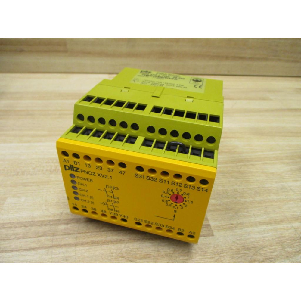 Pilz PNOZ XV2.1 3sec 2S 2SZ Safety Relay 774525 - New No Box