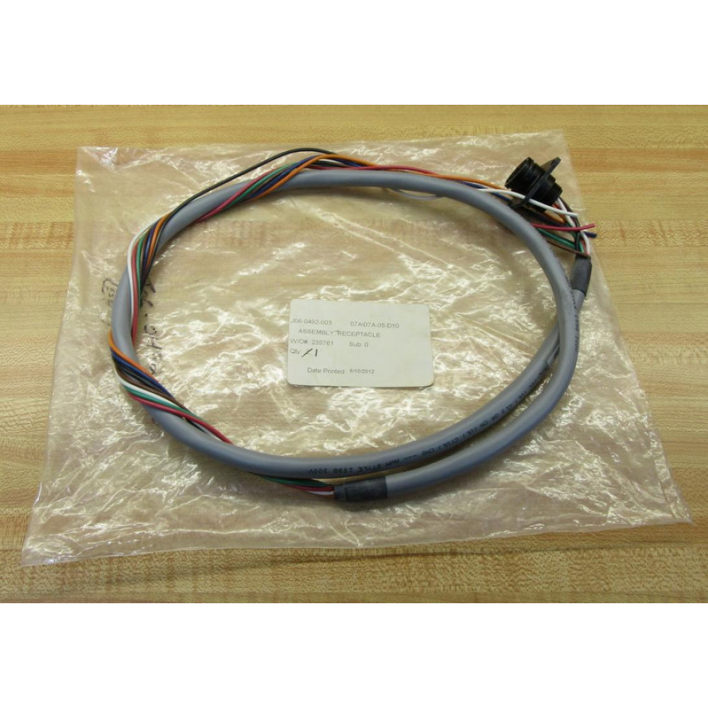 ASI J06-0492-003 Receptacle Assmbly J06-0492003