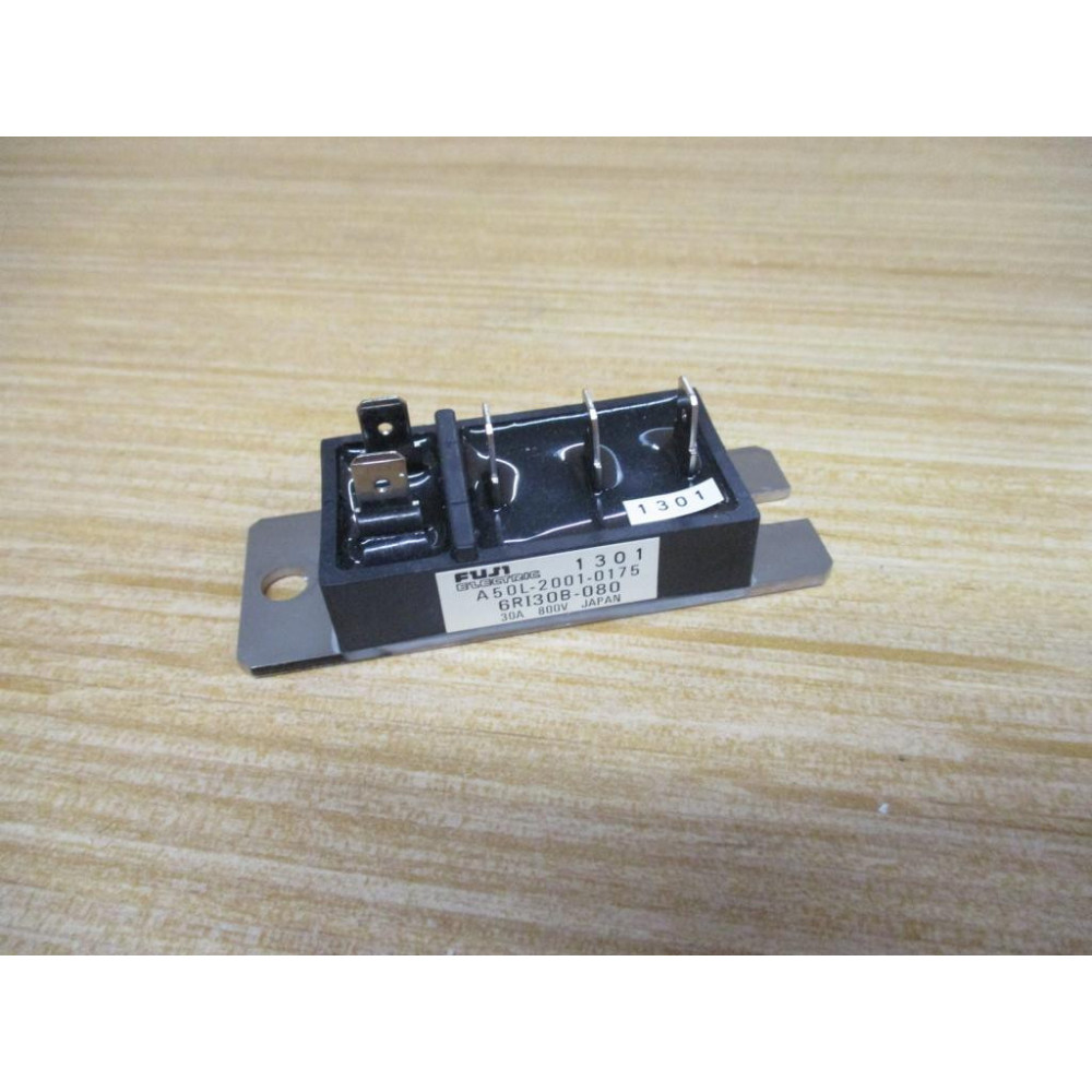 Fuji Electric A50L-2001-0175 Transistor Module 6RI30B-080 Mounted - New No Box