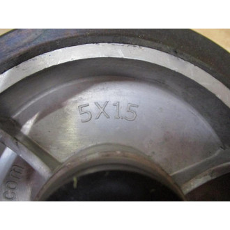 Albian MD05101-12 Mold-On Rubber Wheel MD0510112 - New No Box