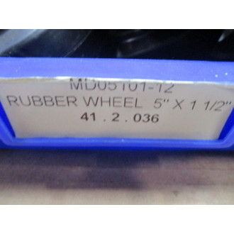 Albian MD05101-12 Mold-On Rubber Wheel MD0510112 - New No Box