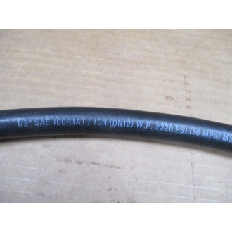 Generic SAE 100R1AT Hydraulic Hose SAE100R1AT 18-12"Approx. Length - New No Box