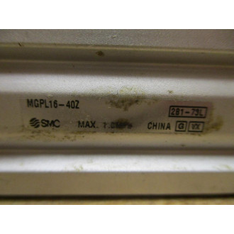 SMC MFPL16-40Z Compact Guided Cylinder MFPL1640Z - Used