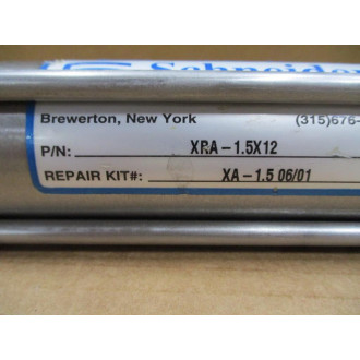 Schneider XRA-1.5X12 Cylinder XRA15X12 - Used