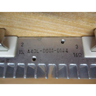 Fanuc A40L-0001-0144 Resistor Module Mounted - New No Box