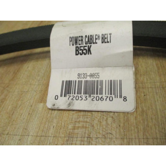 Gates B55K Power Cable V-Belt 9133-0055 Gates B55K Power Cable V-Belt 9133-0055