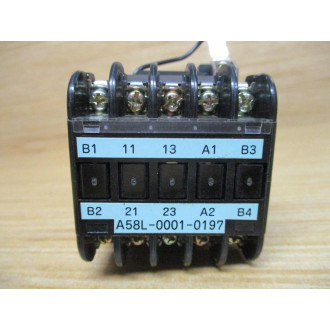 Fuji Electric A58L-0001-0197 Contactor SRCa3631-05Z42C Mounted - New No Box