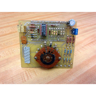 DME ED-0036-AW-240-B Circuit Bd Assy wLCD Display & Potentiometer - Used