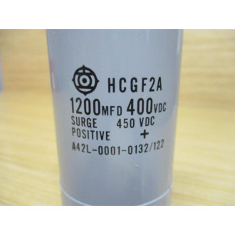 Hitachi HCGF2A Capacitor 1200MFD 400VDC - New No Box