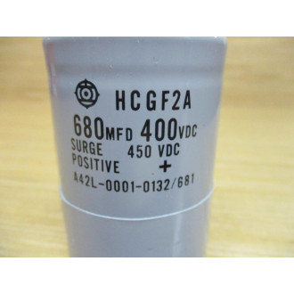 Hitachi HCGF2A Capacitor 680MFD, 400VDC - New No Box