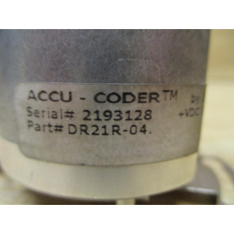 Encoder Products DR21R-04 Encoder DR21R04 - Used